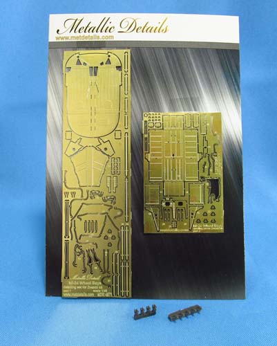 Metallic Details 1/48 Mi-24 Wheel Wells Detail Set (ZVE)