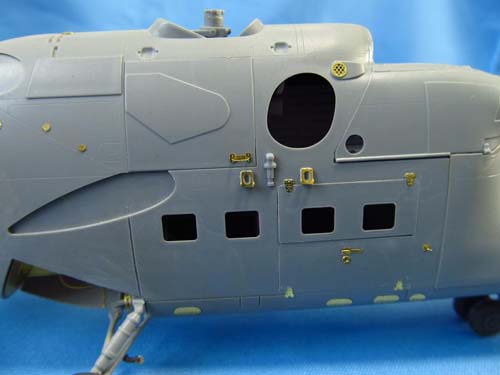 Metallic Details 1/48 Mi-24 Exterior Detail Set (ZVE)