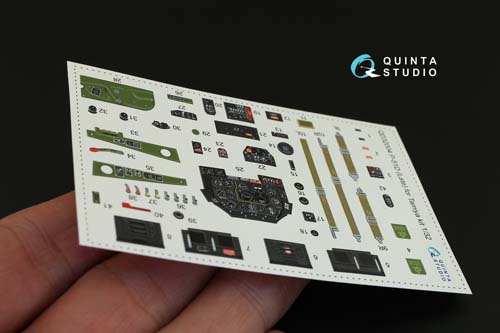 Quinta Studio 1/32 P-51D (late) Mustang Interior Detail Set