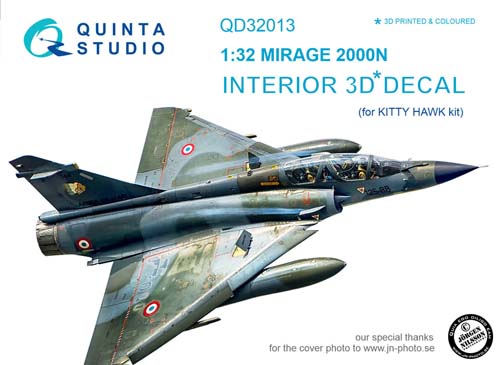 Quinta Studio 1/32 Mirage 2000N Interior Detail Set