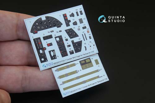 Quinta Studio 1/32 F4U-1 Birdcage Corsair Interior Detail Set