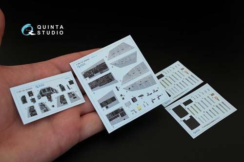 Quinta Studio 1/32 F-16D Fighting Falcon Interior Detail Set