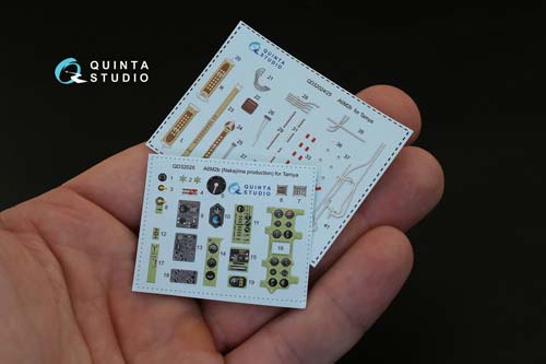 Quinta Studio 1/32 A6M2 Zero (Nakajima Green) Interior Detail Set