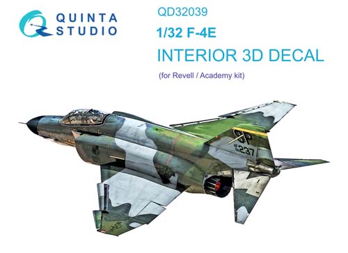 Quinta Studio 1/32 F-4E Interior Detail Set