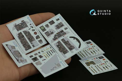 Quinta Studio 1/32 F-4E Interior Detail Set