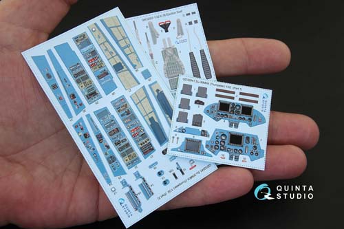 Quinta Studio 1/32 Su-30MKK Interior Detail Set