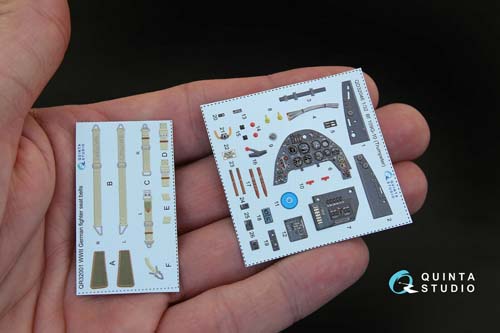 Quinta Studio 1/32 Bf 109G-10 Interior Detail Set