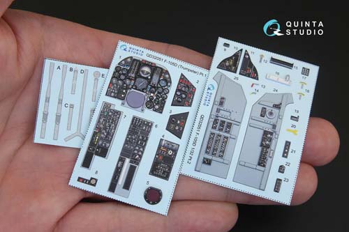 Quinta Studio 1/32 F-105D Interior Detail Set