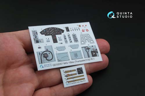 Quinta Studio 1/32 MiG-15bis Interior Detail Set