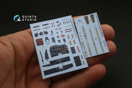 Quinta Studio 1/32 Me 262A Interior Detail Set