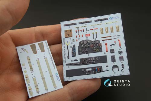 Quinta Studio 1/32 Me 262A Interior Detail Set