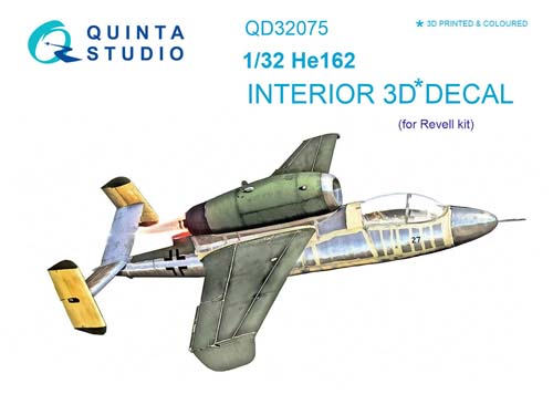 Quinta Studio 1/32 He 162 Interior Detail Set