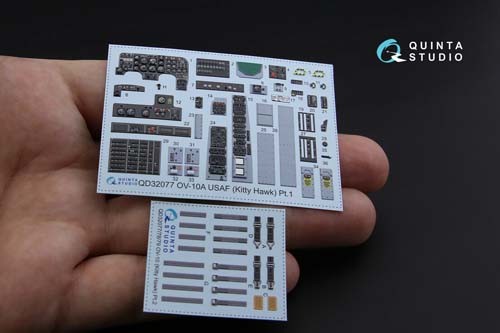 Quinta Studio 1/32 OV-10A Bronco Interior Detail Set