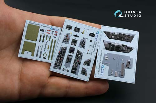 Quinta Studio 1/32 F/A-18E Super Hornet Interior Detail Set
