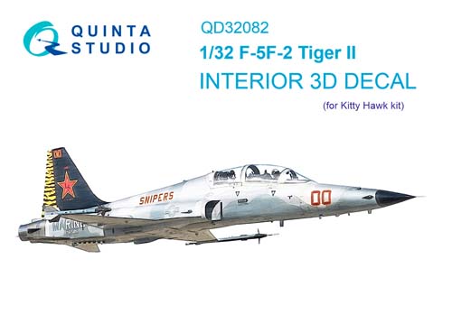 Quinta Studio 1/32 F-5F-2 Interior Detail Set