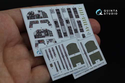 Quinta Studio 1/32 F-5F-2 Interior Detail Set