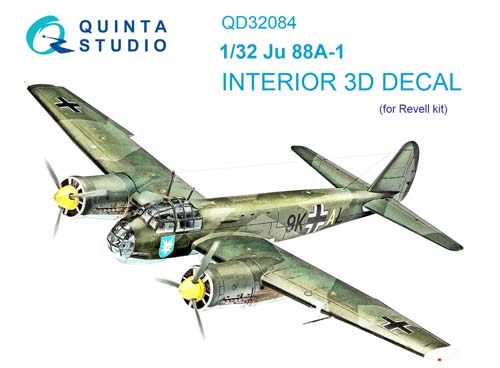 Quinta Studio 1/32 Ju 88A-1 Interior Detail Set