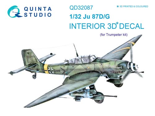 Quinta Studio 1/32 Ju 87D/G Interior Detail Set