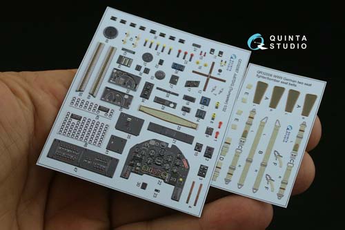 Quinta Studio 1/32 Ju 87D/G Interior Detail Set