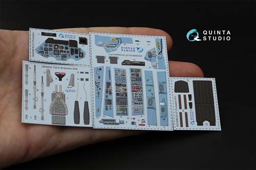 Quinta Studio 1/32 Su-27 Interior Detail Set