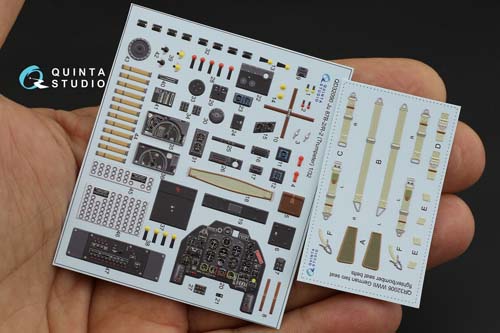 Quinta Studio 1/32 Ju 87B-2/R-2 Interior Detail Set