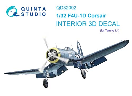 Quinta Studio 1/32 F4U-1D Interior Detail Set