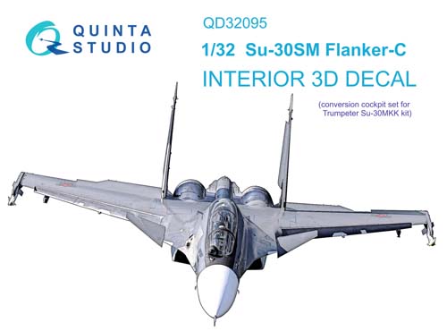 Quinta Studio 1/32 Su-30SM Interior Detail Set