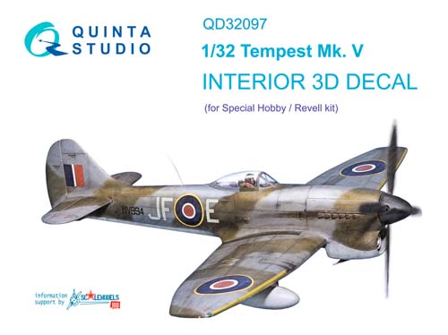 Quinta Studio 1/32 Tempest V Interior Detail Set