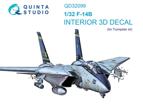 Quinta Studio 1/32 F-14B Interior Detail Set