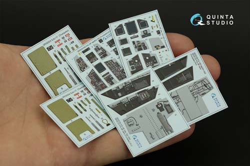 Quinta Studio 1/32 F/A-18F (late)/EA-18G Interior Detail Set