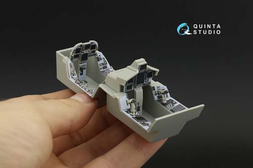 Quinta Studio 1/32 F/A-18F (late)/EA-18G Interior Detail Set