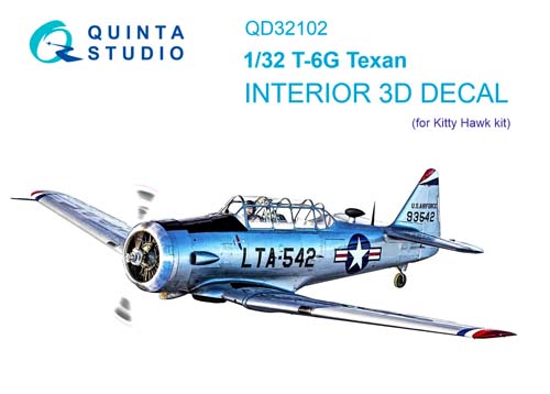 Quinta Studio 1/32 T-6G Interior Detail Set