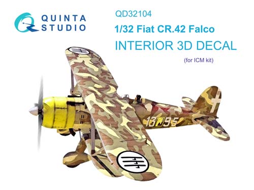 Quinta Studio 1/32 CR.42 Interior Detail Set