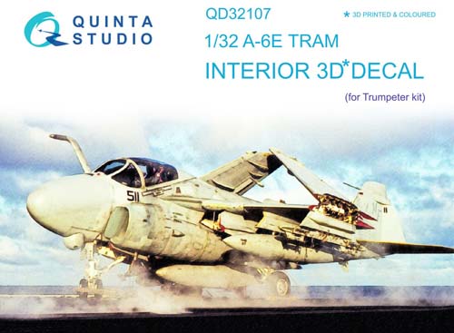 Quinta Studio 1/32 A-6E TRAM Interior Detail Set