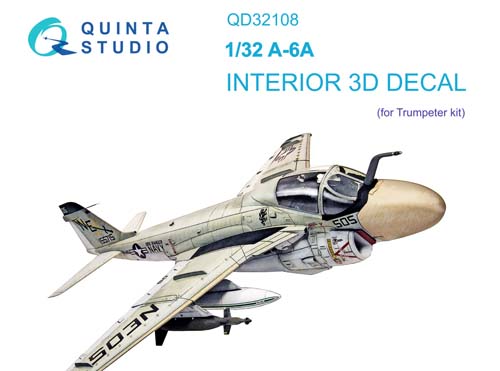 Quinta Studio 1/32 A-6A Interior Detail Set