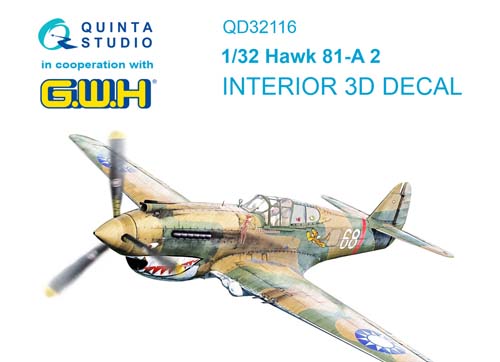 Quinta Studio 1/32 Hawk 81-A2 Interior Detail Set