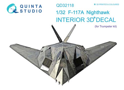 Quinta Studio 1/32 F-117A Interior Detail Set