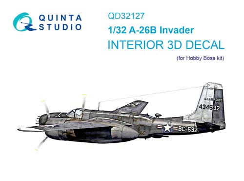 Quinta Studio 1/32 A-26B Interior Detail Set