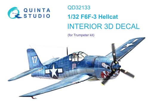 Quinta Studio 1/32 F6F-3 Interior Detail Set