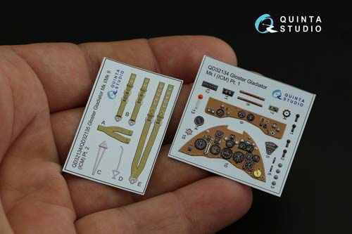 Quinta Studio 1/32 Gladiator Mk.I Interior Detail Set