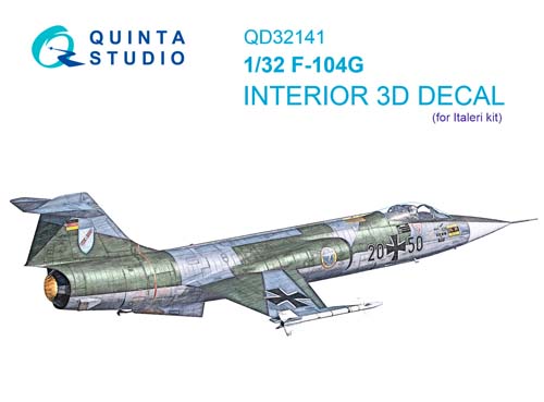 Quinta Studio 1/32 F-104G Interior Detail Set