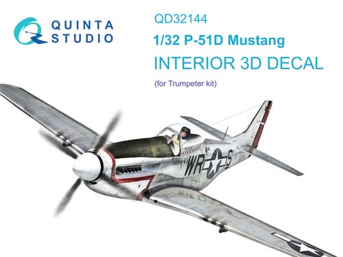 Quinta Studio 1/32 P-51D Interior Detail Set