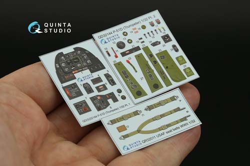 Quinta Studio 1/32 P-51D Interior Detail Set