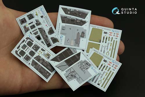 Quinta Studio 1/32 F/A-18D late Interior Detail Set
