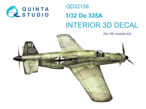 Quinta Studio 1/32 Do 335A Interior Detail Set