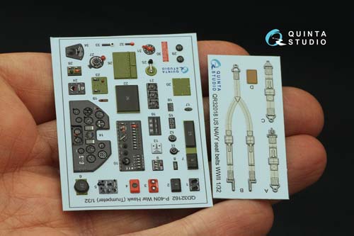 Quinta Studio 1/32 P-40N Interior Detail Set