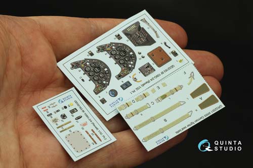 Quinta Studio 1/32 Bf 109G-2/4 Interior Detail Set