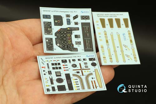 Quinta Studio 1/32 Ju 87D/G Interior Detail Set