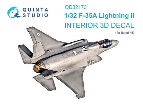 Quinta Studio 1/32 F-35A Interior Detail Set