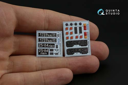 Quinta Studio 1/35 Ural-4320 Interior Detail Set